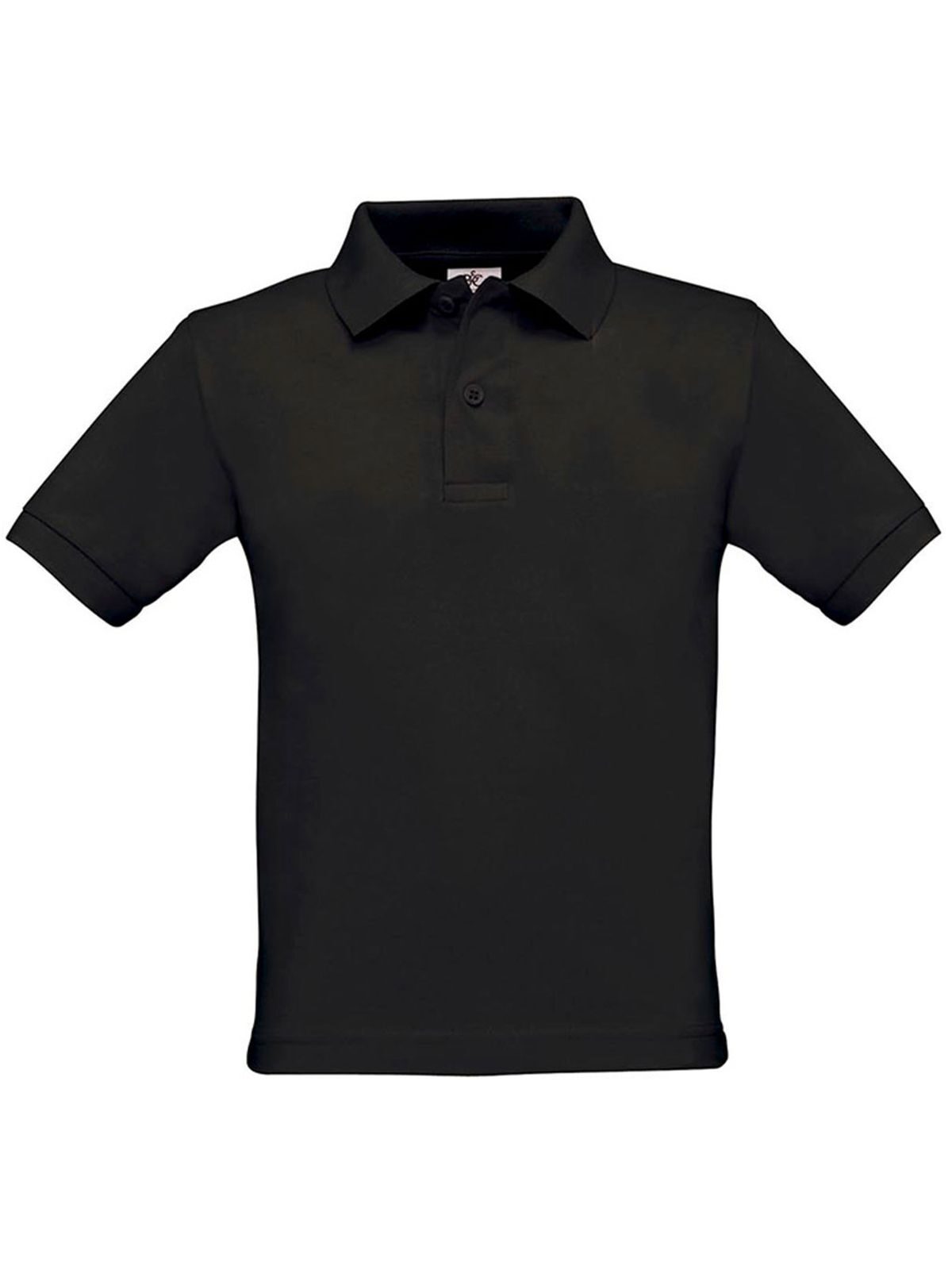 Kids´ Polo Safran - 002 - Black