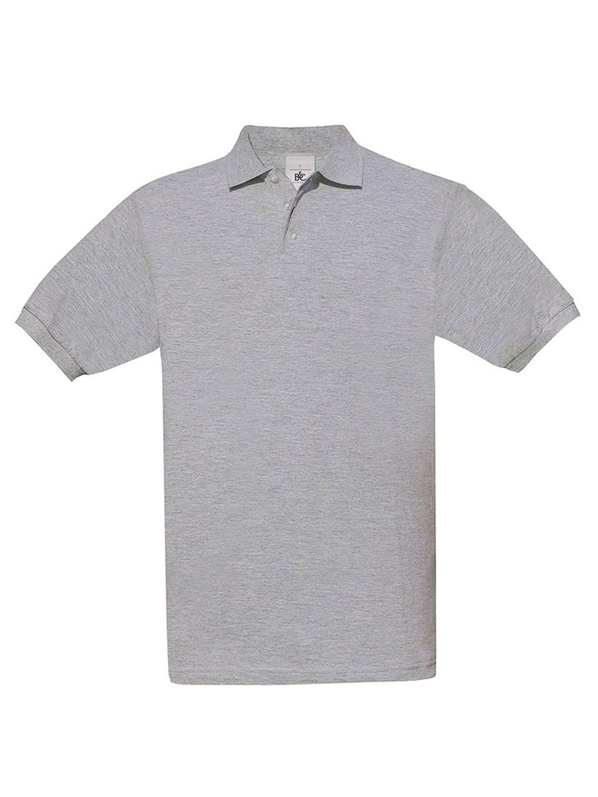 Unisex Polo Safran - 610 - Heather Grey