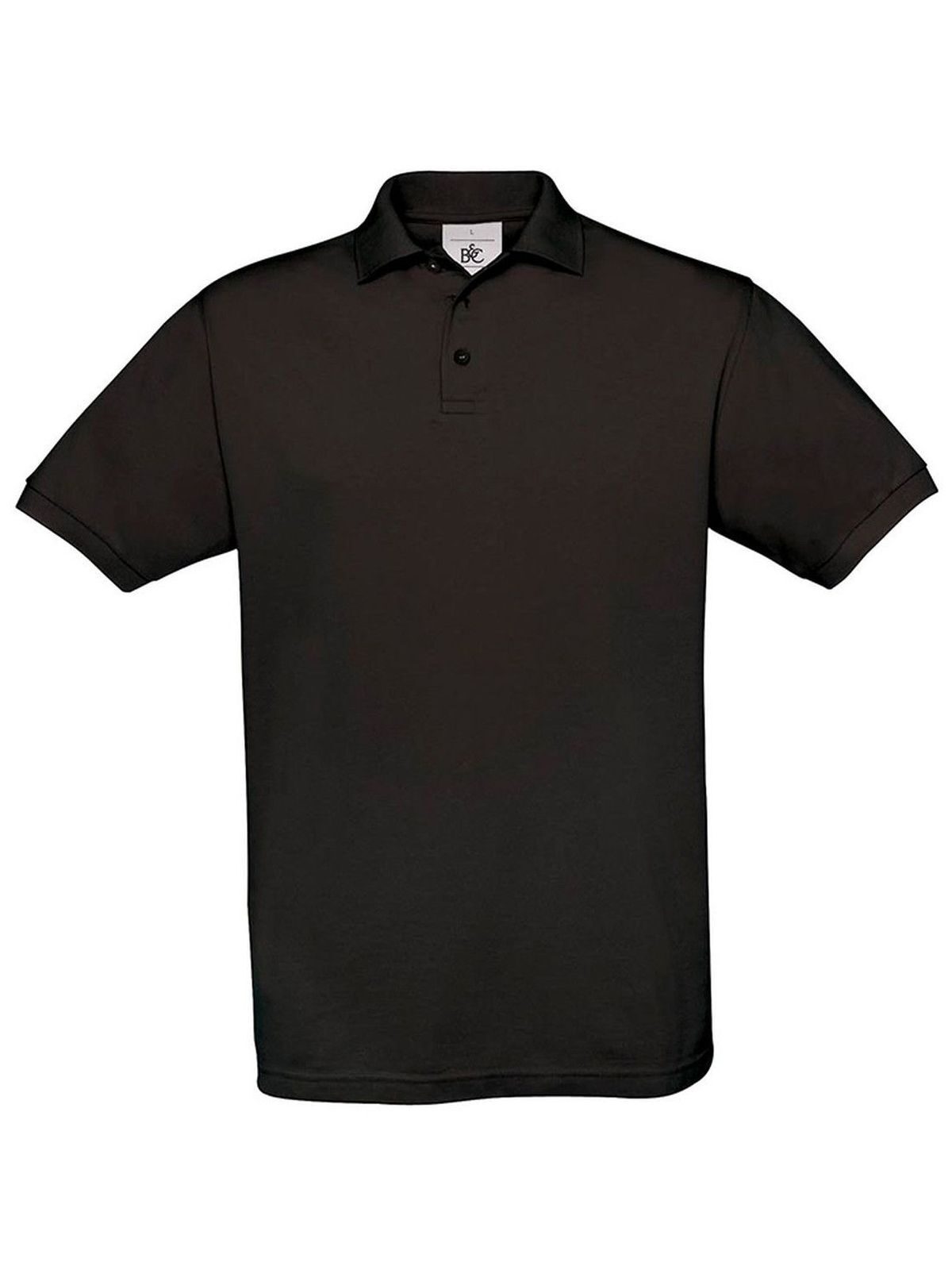 Unisex Polo Safran - 002 - Black