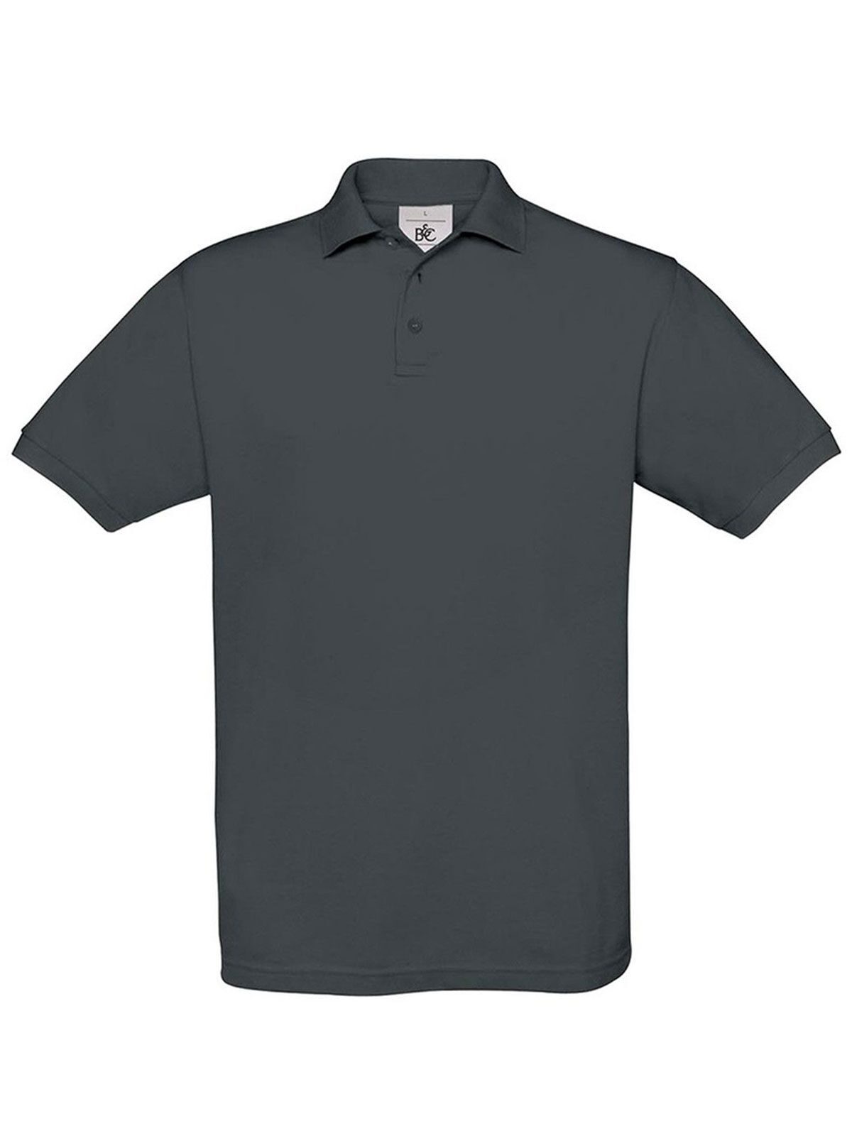 Unisex Polo Safran - 670 - Dark Grey
