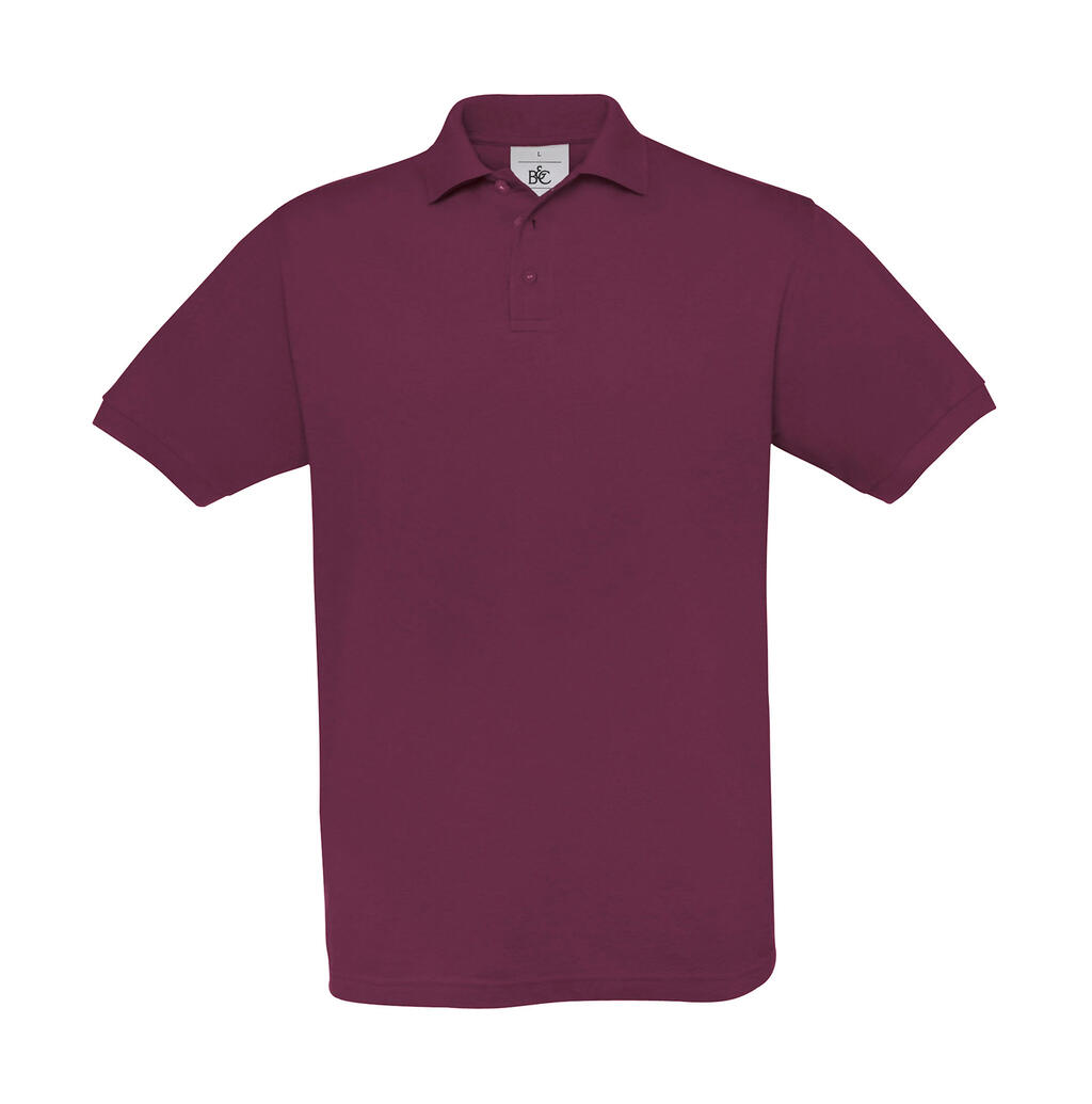 Unisex Polo Safran - BU370 - Burgundy