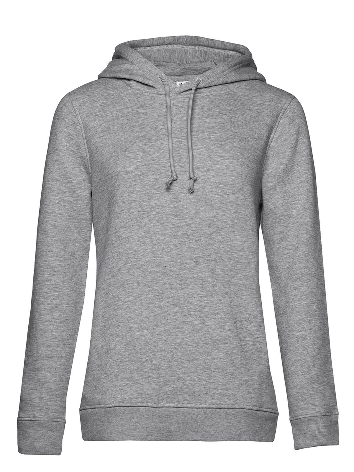 Inspire Hooded Sweat Women_° - 610 - Heather Grey
