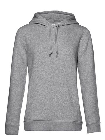 Organic Inspire Hooded /women - 610 - Heather Grey