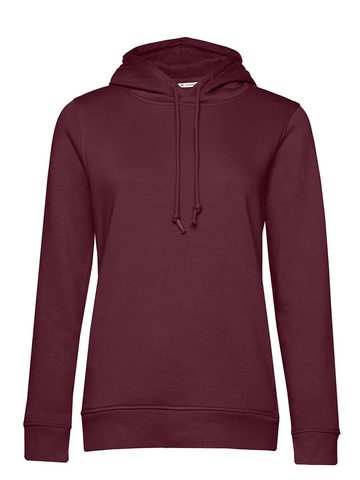Organic Inspire Hooded /women - BU370 - Burgundy