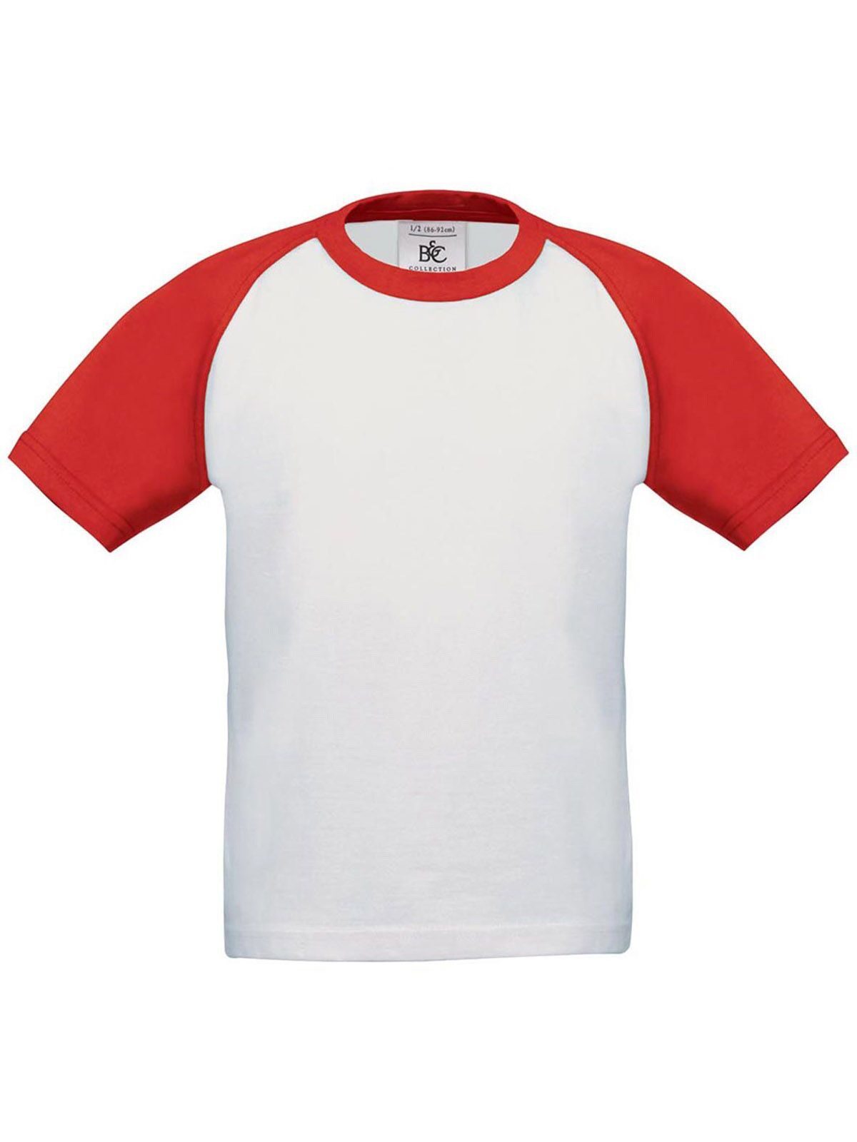 Kids´ T-Shirt Base-Ball - White/Red