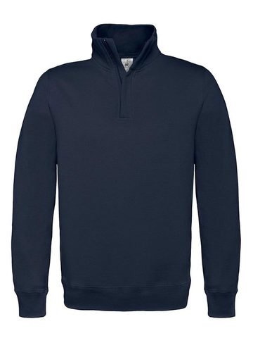 Basic ID004 Zip Neck 1/4 - 003 - Navy