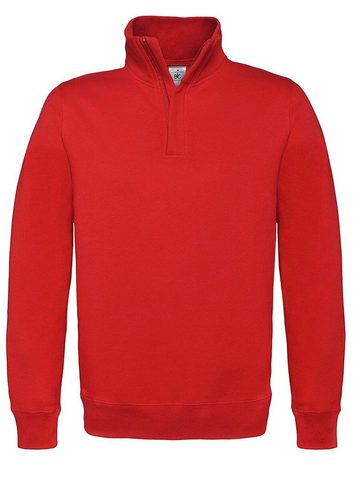Basic ID004 Zip Neck 1/4 - 004 - Red