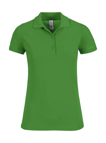 Safran Timeless women polo pique manica corta - 503 - REAL GREEN