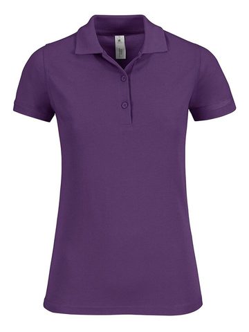 Safran Timeless women polo pique manica corta - 350 - Purple