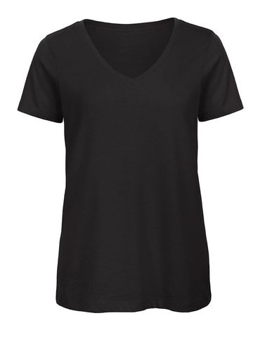 Favourite Inspire V-neck Tee women - 002 - Black