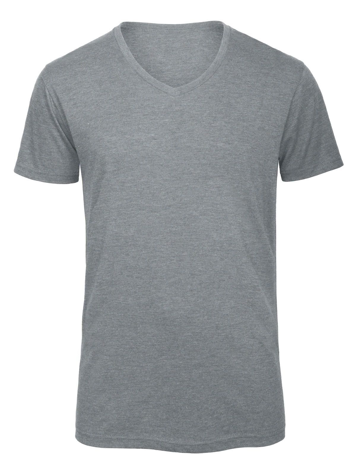 Men´s V-Neck Triblend T-Shirt - HL613 - Heather Light Grey