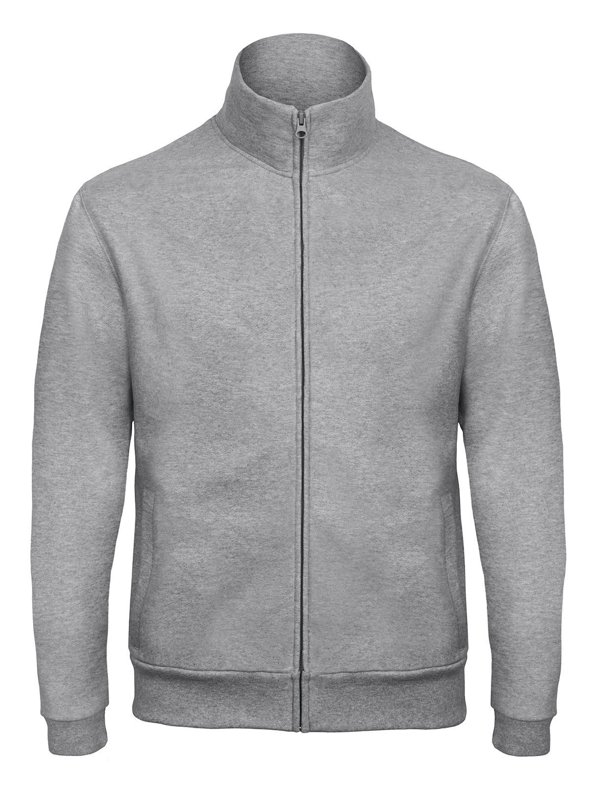 ID.206 Sweat-Jacket 50/50 - 610 - Heather Grey