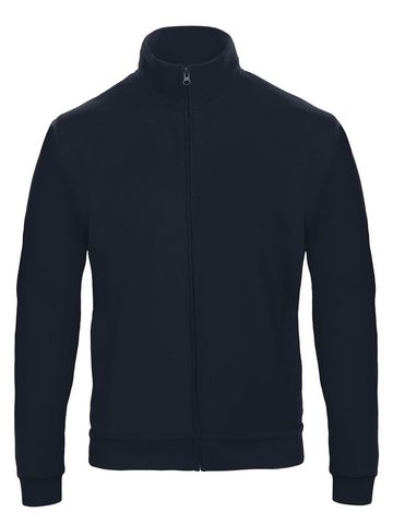 ID206 Felpa Zip Lunga Unisex - 003 - Navy