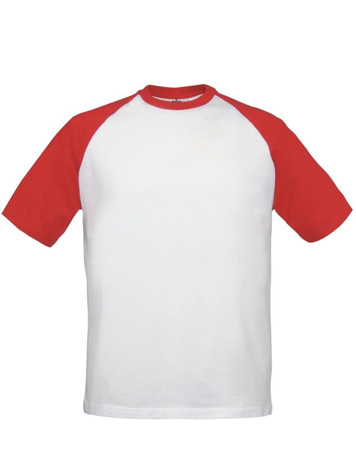 T-Shirt Base-Ball - White/Red