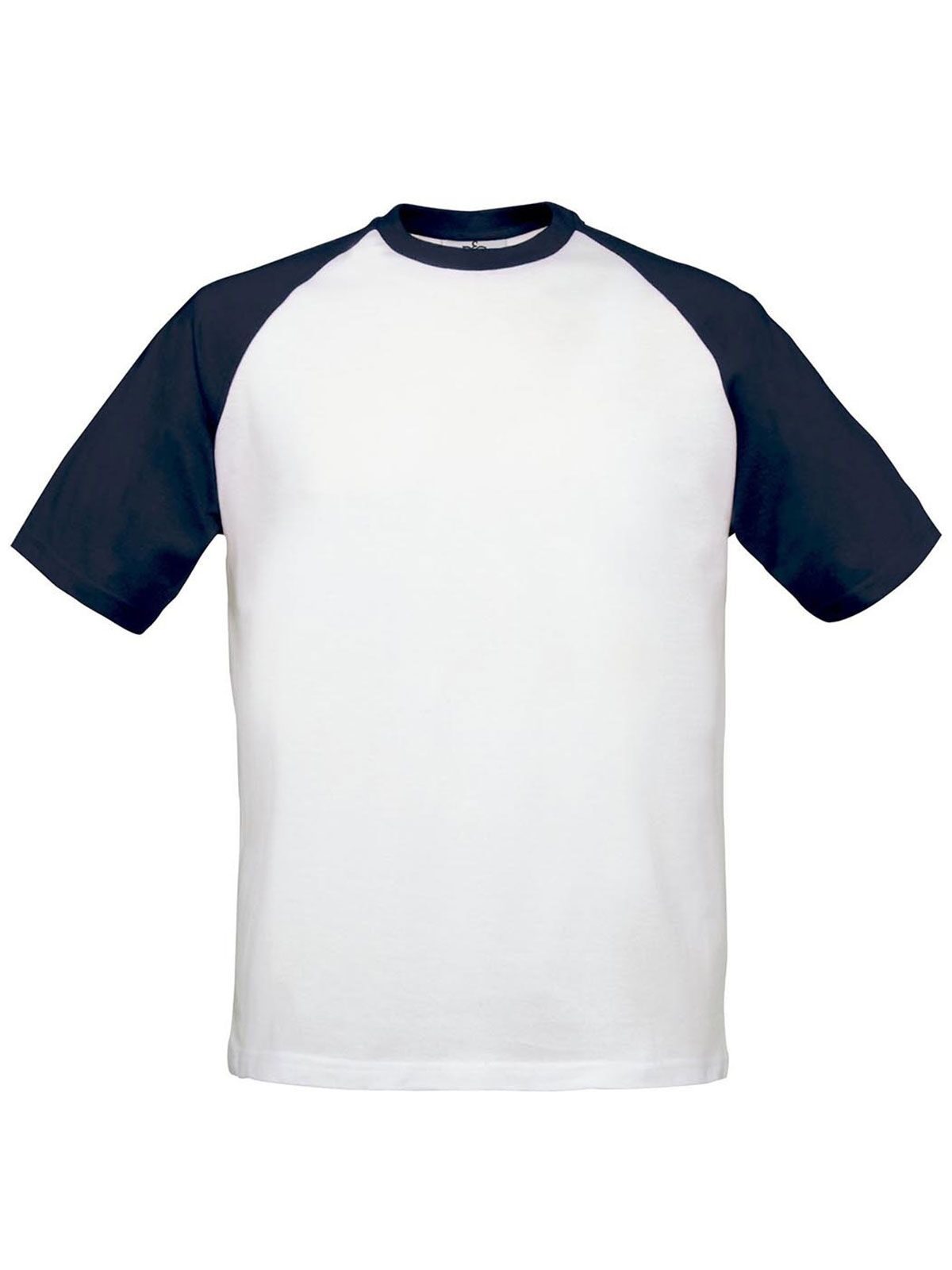 T-Shirt Base-Ball - White/Navy