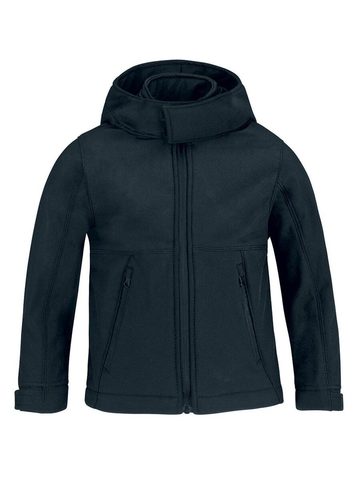 Hooded Softshell /Kids - 003 - Navy