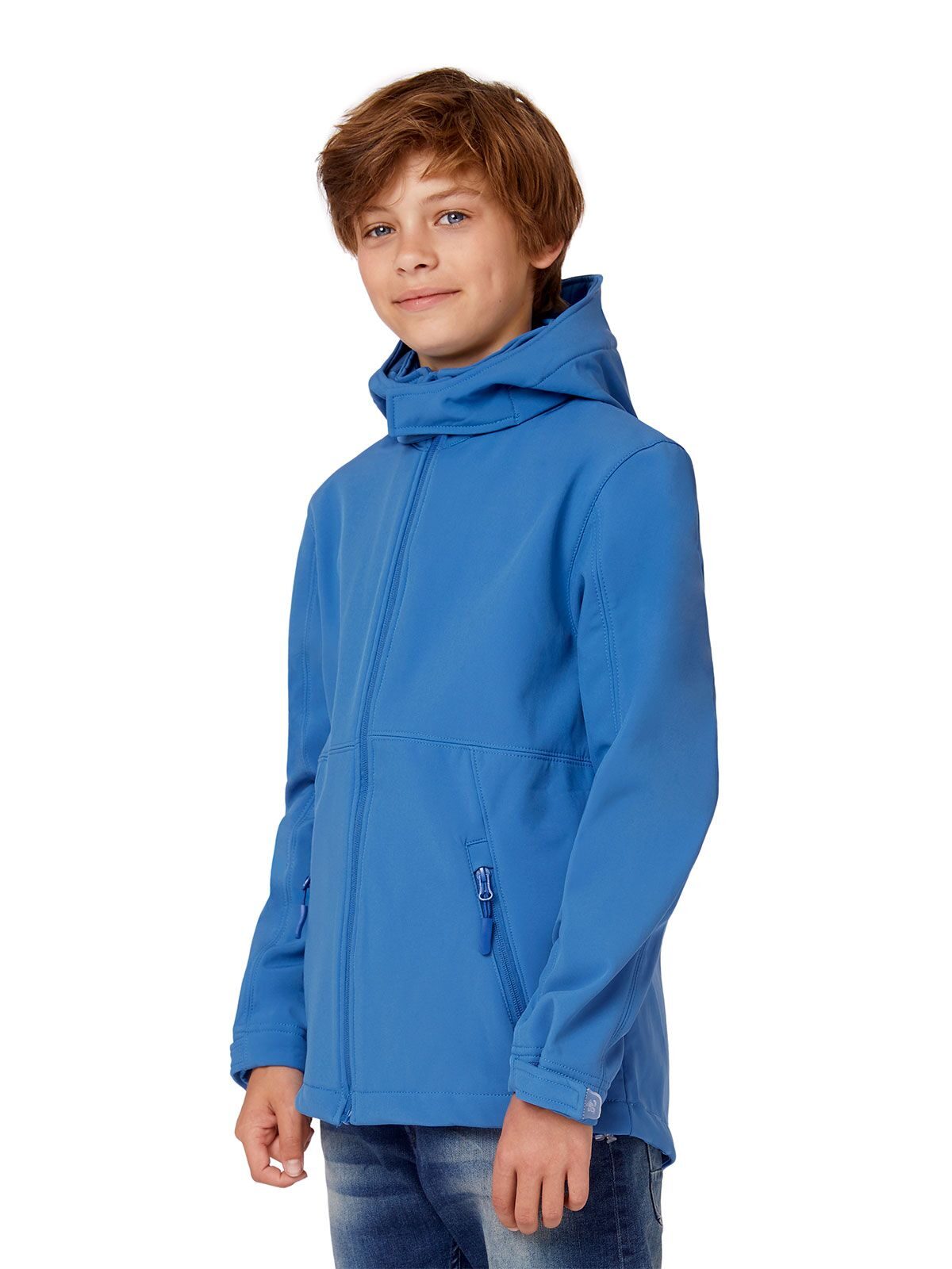 Kids´ Hooded Softshell Jacket