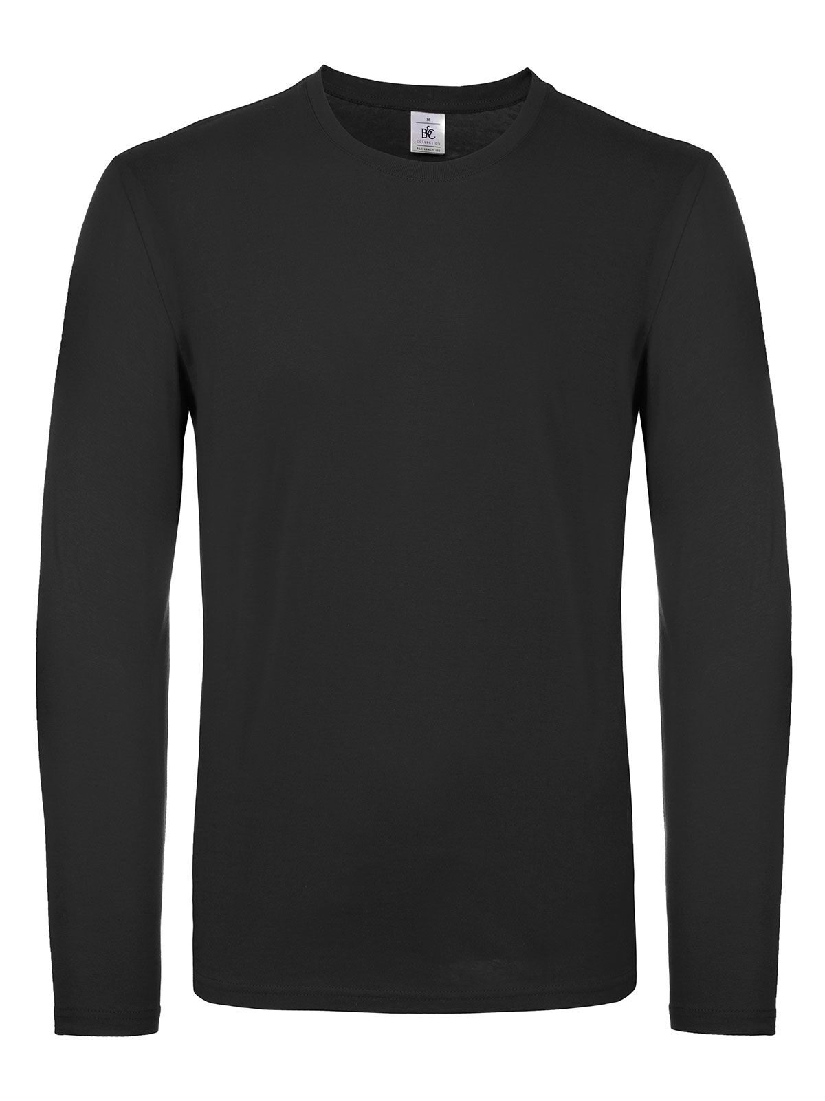 Men´s T-Shirt #E150 Long Sleeve - 002 - Black