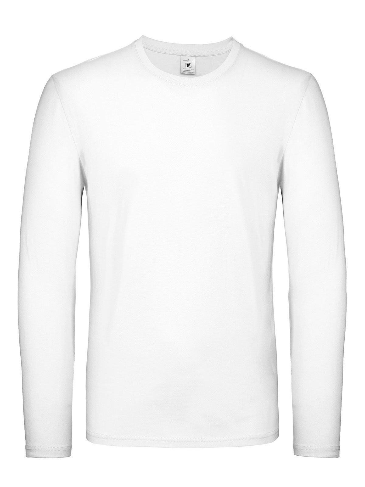 Men´s T-Shirt #E150 Long Sleeve - 001 - White