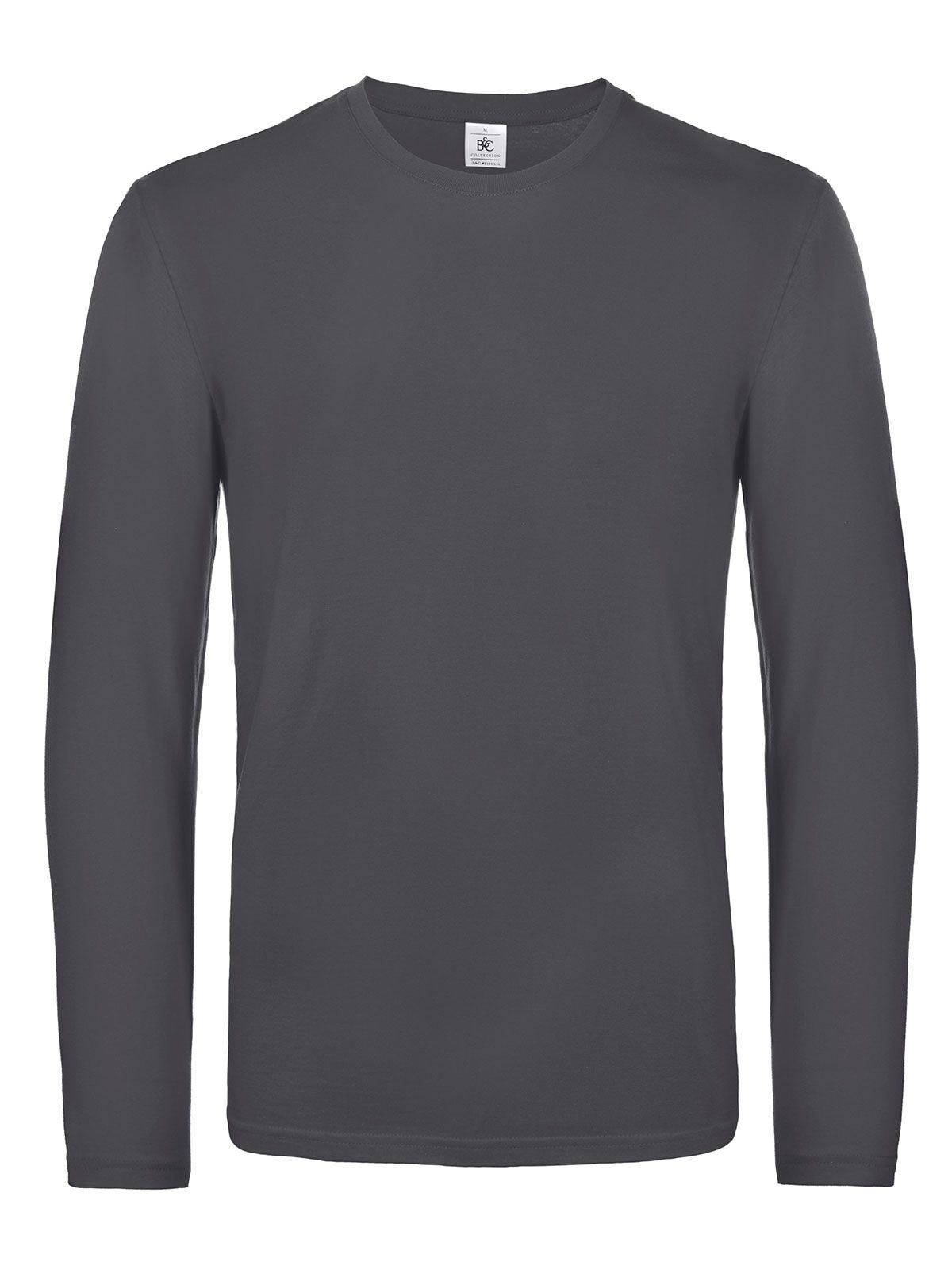 Men´s T-Shirt #E190 Long Sleeve - 670 - Dark Grey