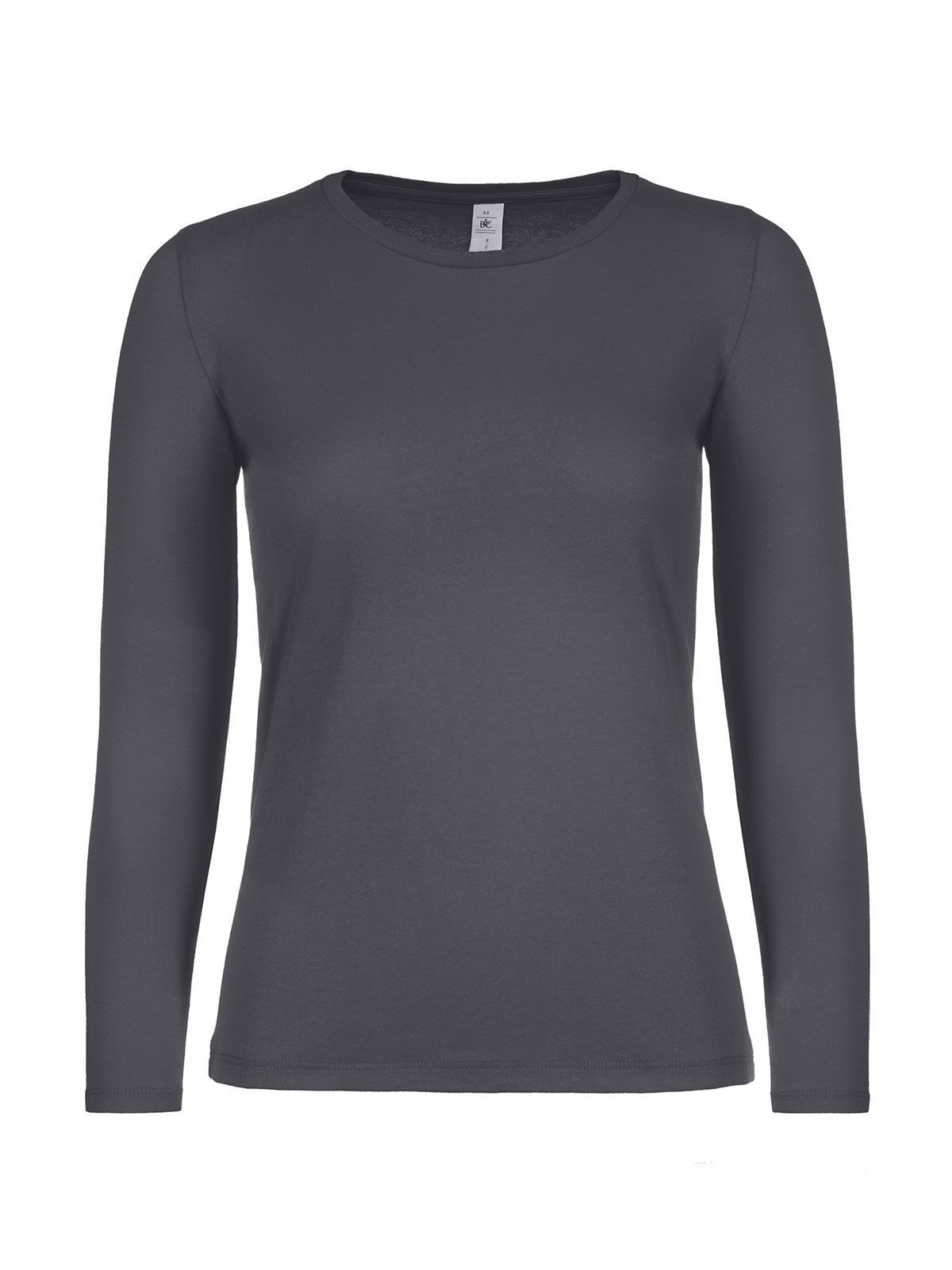 Women´s T-Shirt #E150 Long Sleeve - 670 - Dark Grey