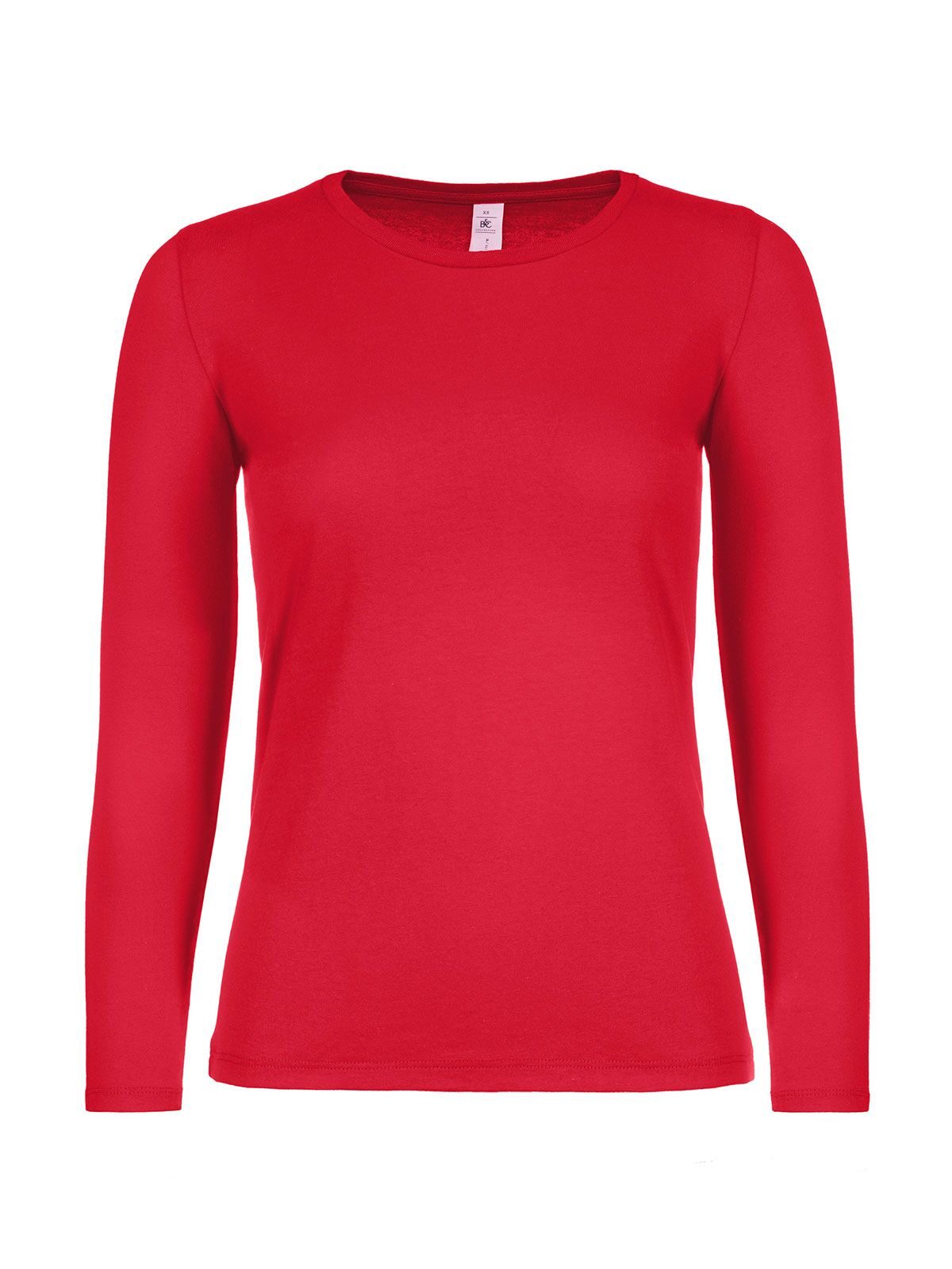 Women´s T-Shirt #E150 Long Sleeve - 004 - Red