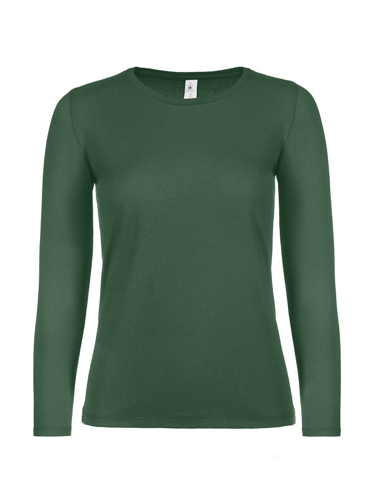 Women´s T-Shirt #E150 Long Sleeve - 540 - Bottle Green