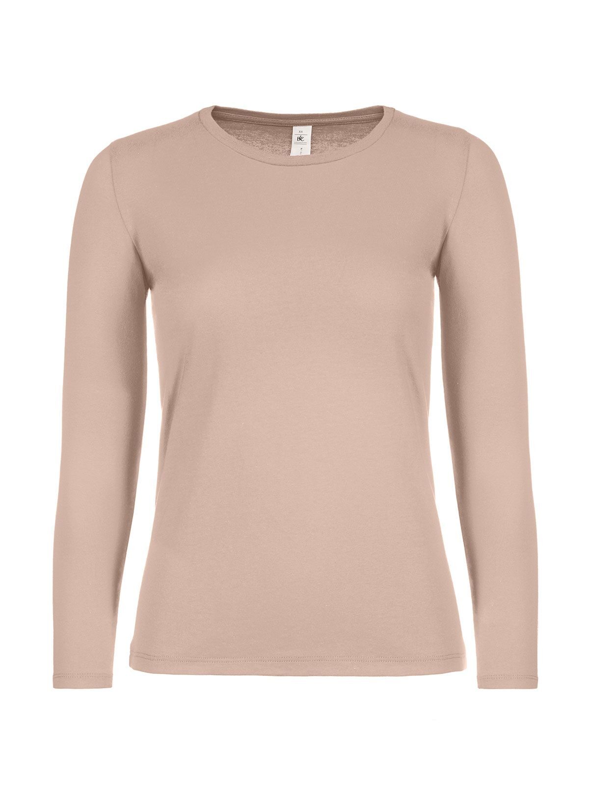 Women´s T-Shirt #E150 Long Sleeve - MP304 - Millennial Pink