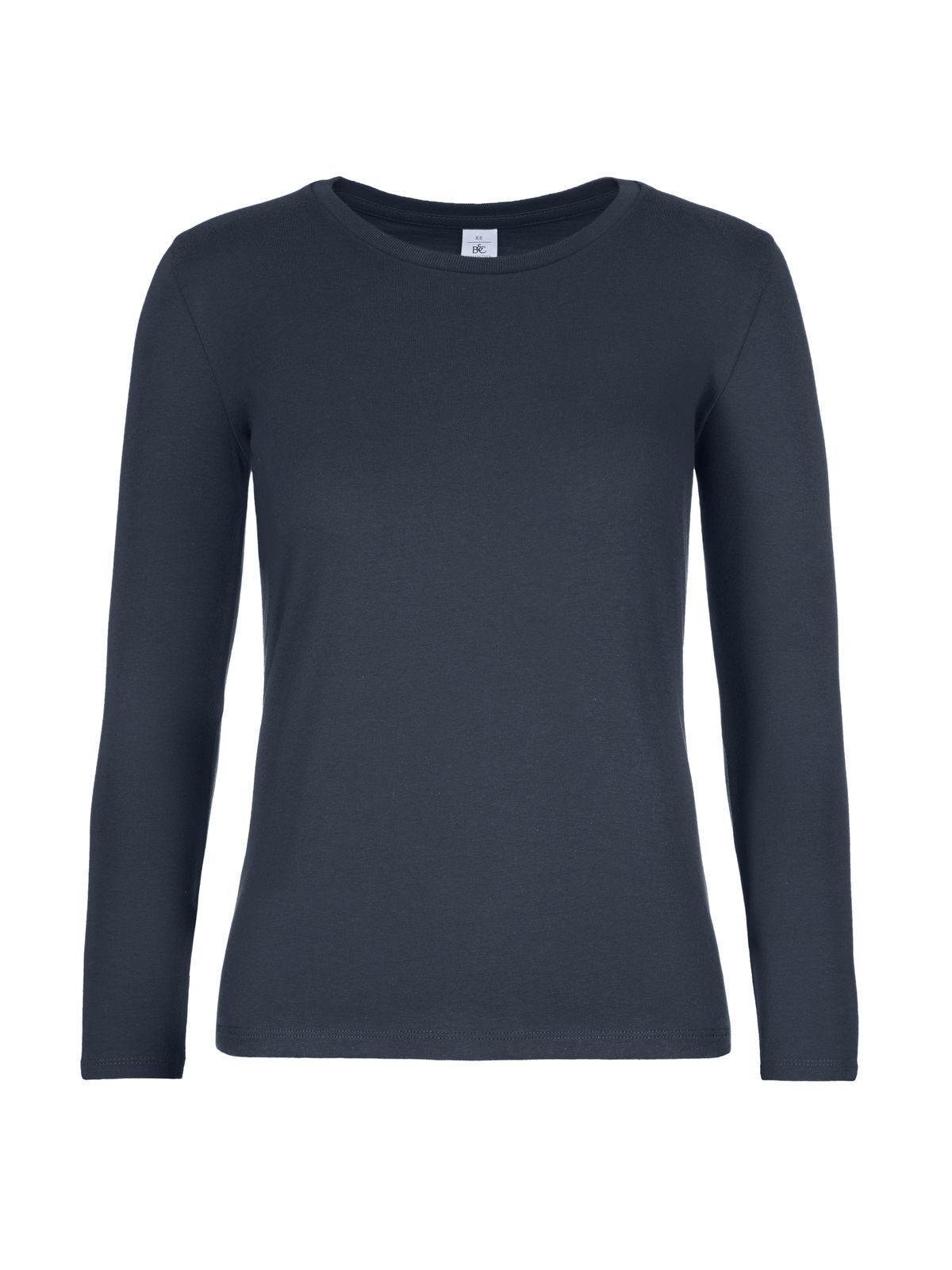Women´s T-Shirt #E190 Long Sleeve - 003 - Navy