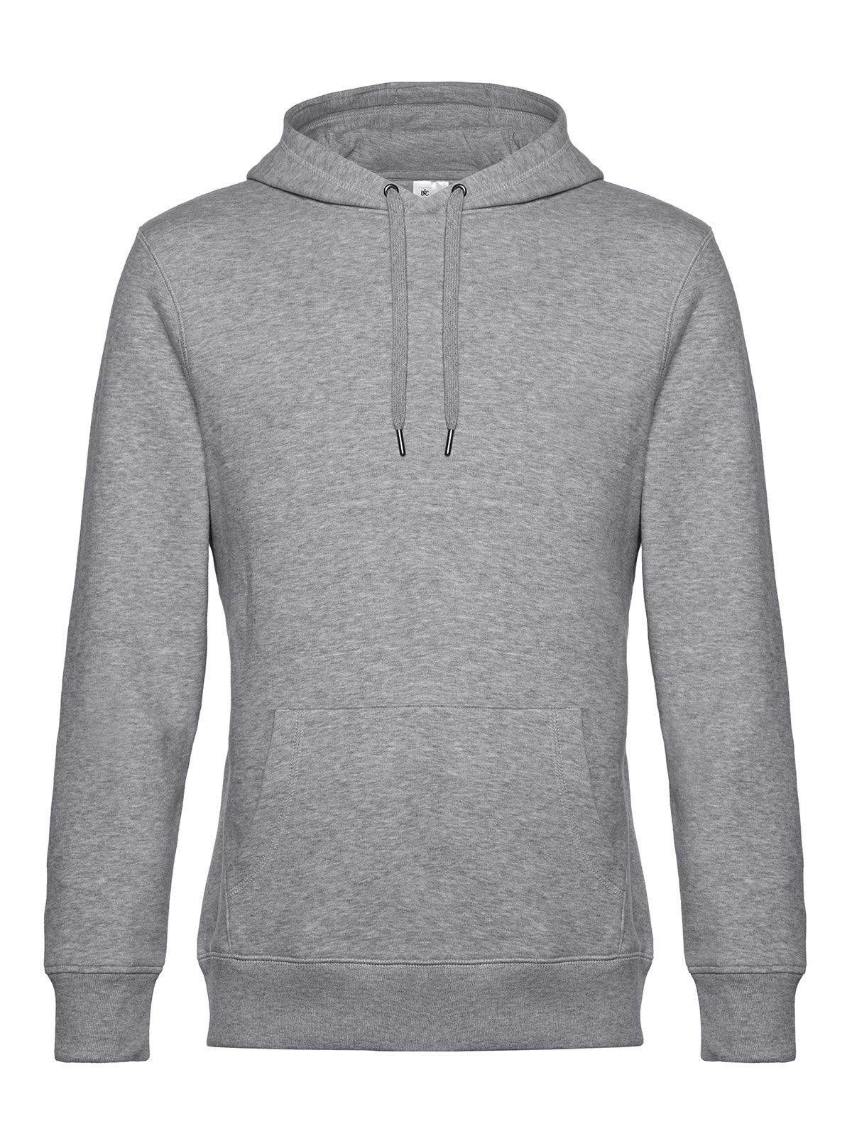 KING Hooded Sweat_° - 610 - Heather Grey