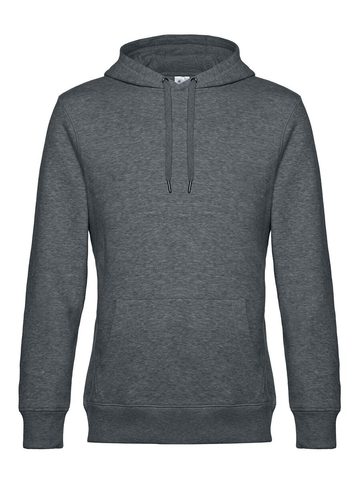 KING Hooded - HM623 - Heather Mid Grey