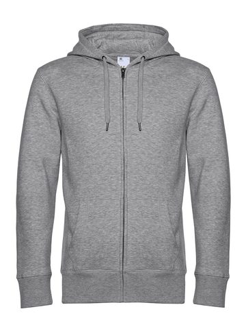 KING Zipped Hood - 610 - Heather Grey