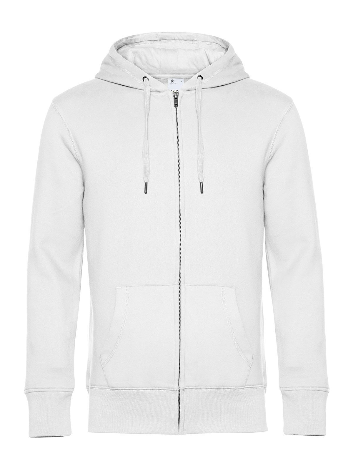 KING Zipped Hood Jacket_° - 001 - White