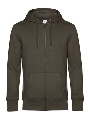 KING Zipped Hood - KH555 - Khaki