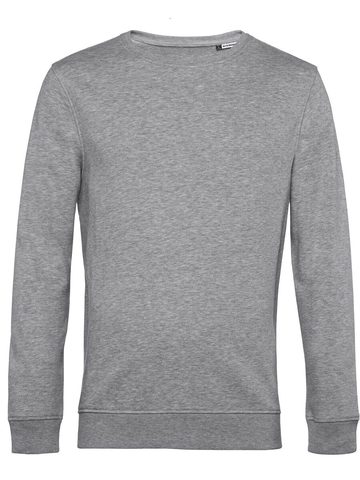 Organic Inspire Crew Neck - 610 - Heather Grey