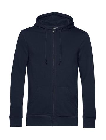 Organic inspire Zipped Hood - 006 - Blue Navy