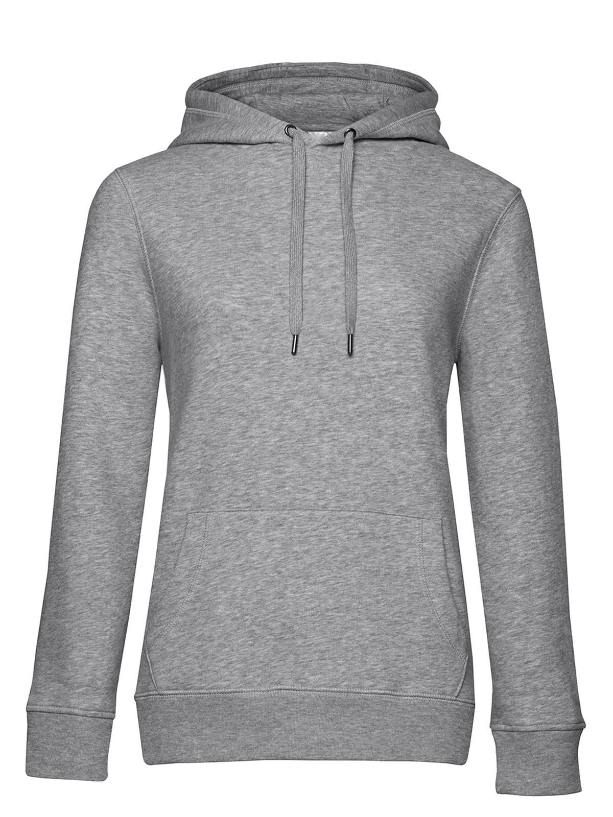 QUEEN Hooded Sweat_° - 610 - Heather Grey