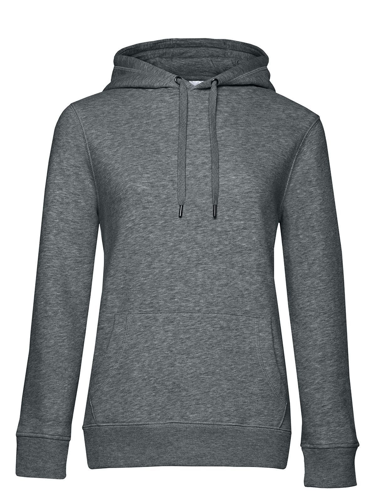 QUEEN Hooded Sweat_° - HM623 - Heather Mid Grey