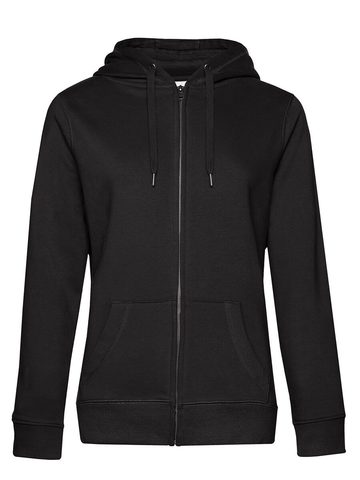 QUEEN Zipped Hood - BP005 - BLACK PURE