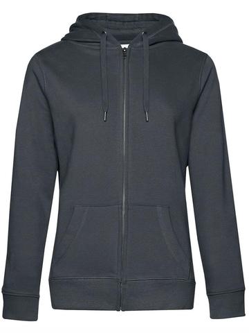 QUEEN Zipped Hood - AS669 - Asphalt