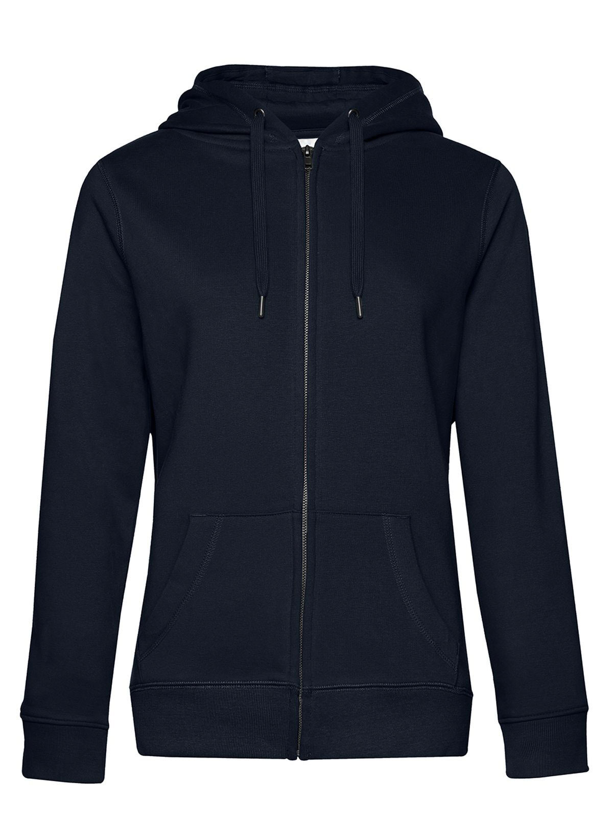 QUEEN Zipped Hood Jacket_° - 003 - Navy