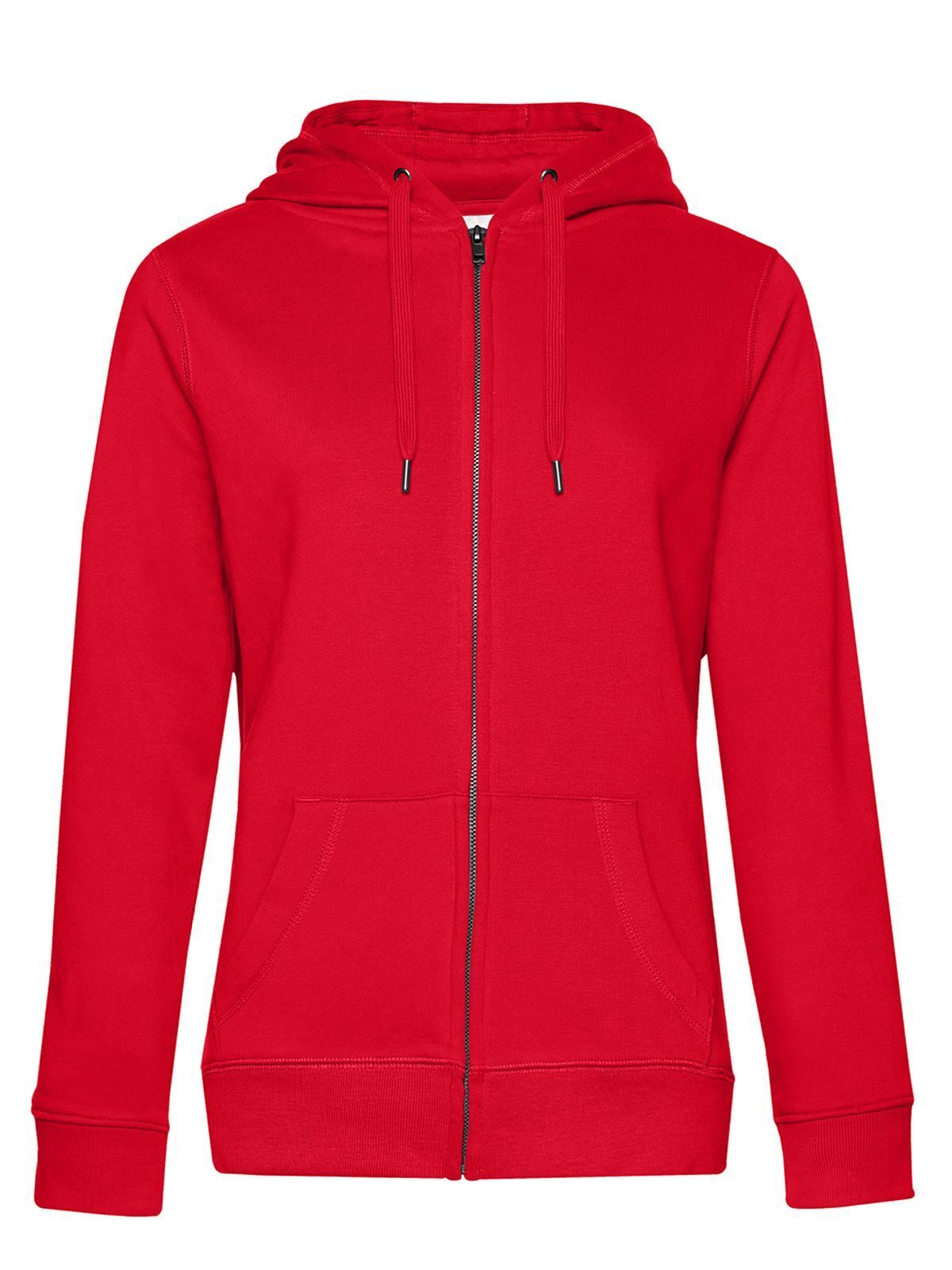 QUEEN Zipped Hood Jacket_° - 004 - Red