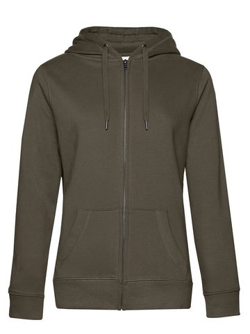 QUEEN Zipped Hood - KH555 - Khaki