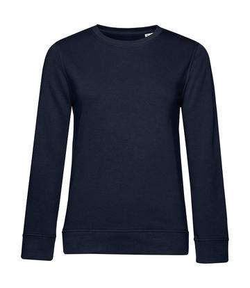 Organic Crew Neck /women - UN006 - NAVY BLUE