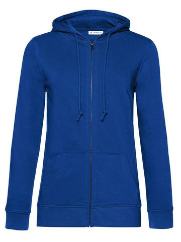 Organic Zipped Hood /women - RO453 - Royal