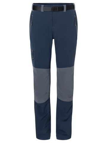 Mens Trekking Pants - NYCB - NAVY-COBALT