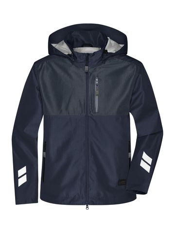 Hardshell Workwear Jacket - NYCB - NAVY-COBALT