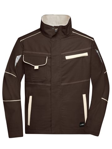 Workwear Jacket - BRSTO - BROWN-STONE