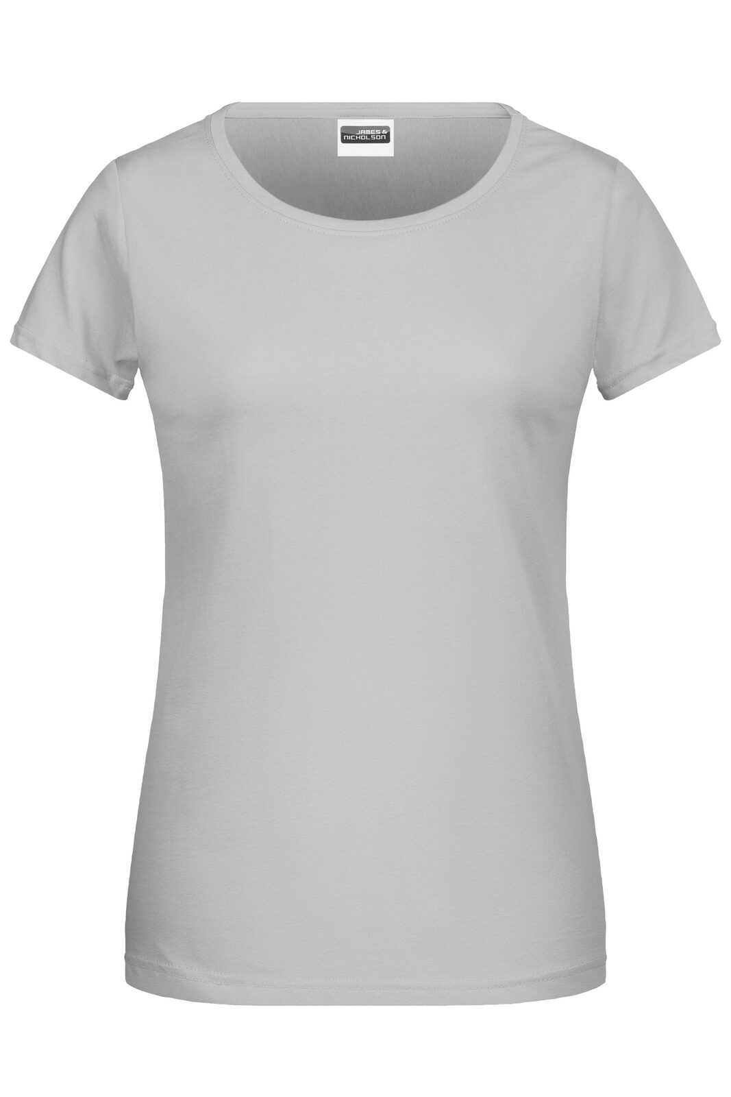 Ladies' Basic-T - Soft Grey