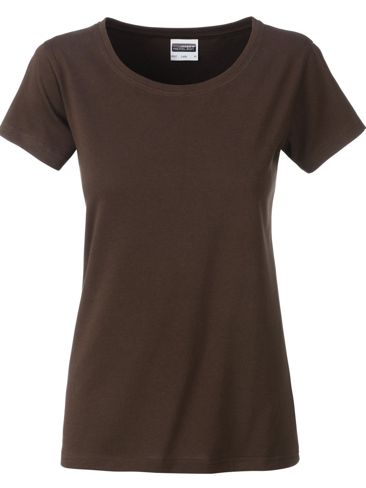 Ladies' Basic-T - BR - Brown